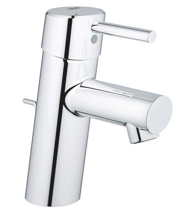 СМЕСИТЕЛ ЗА УМИВАЛНИК CONCETTO 1/2″, ЕДНОРЪКОХВАТКОВ, S-РАЗМЕР 32 204 10E