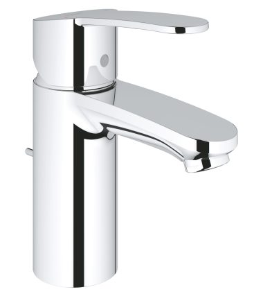 СМЕСИТЕЛ ЗА УМИВАЛНИК EUROSTYLE COSMOPOLITAN 1/2″, ЕДНОРЪКОХВАТКОВ, S-РАЗМЕР 33 552 20E