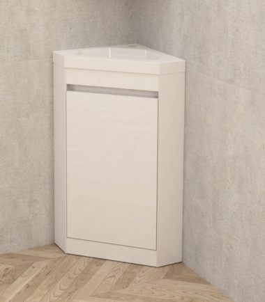 ЪГЛОВ PVC ШКАФ ЗА БАНЯ ICP 4040 NEW