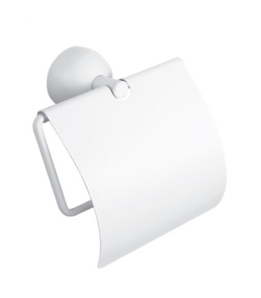 ДЪРЖАЧ ЗА WC ХАРТИЯ С КАПАК CLASSICO WHITE 540366