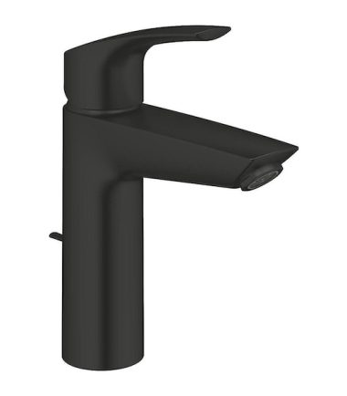 СМЕСИТЕЛ ЗА МИВКА M-РАЗМЕР ЧЕРЕН МАТ GROHE EUROSMART 233222433