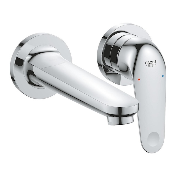 24274001 ДВУДУПКОВ СТЕНЕН СМЕСИТЕЛ ЗА УМИВАЛНИК GROHE EUROECO 24 274 001