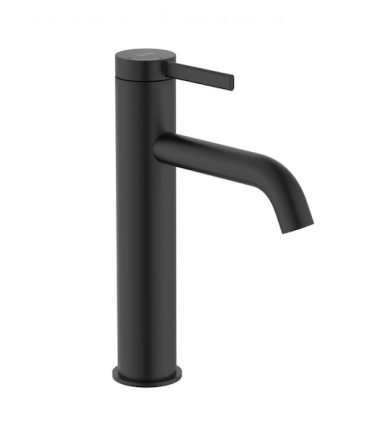 СМЕСИТЕЛ ЗА УМИВАЛНИК СРЕДНО ВИСОК MATTE BLACK MEZZO ONA A5A3C9ENB0